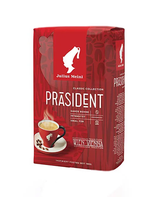 Julius Meinl Prasident Kavrulmuş Çekirdek Kahve - 500 gr