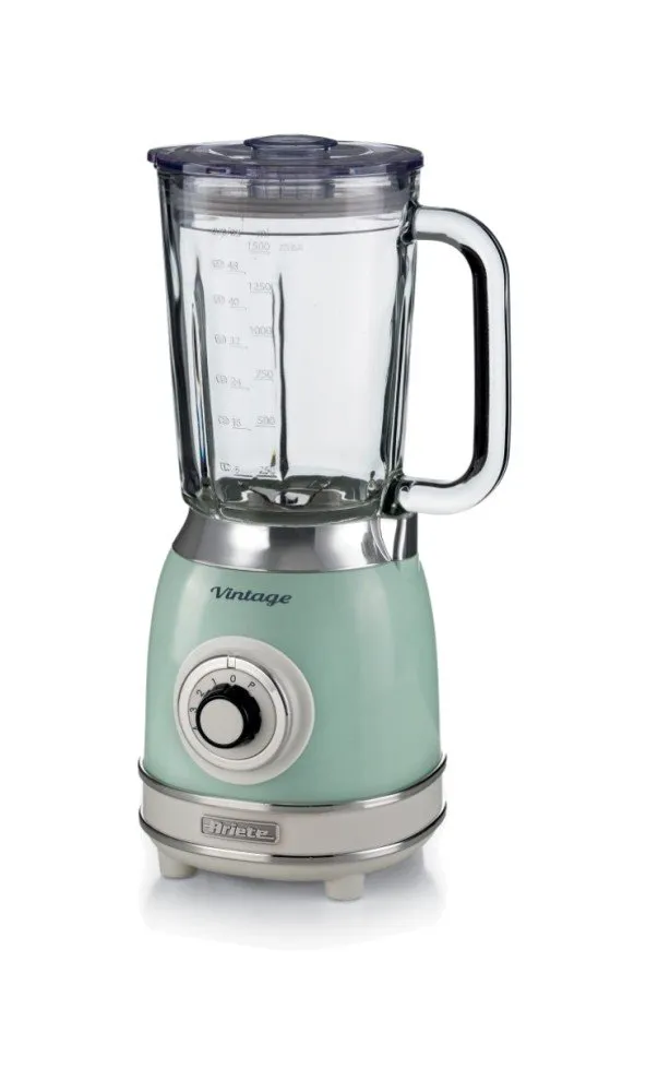Ariete Vintage Blender Cam Hazneli 1000 Watt - Yeşil