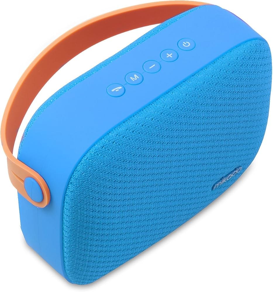 Mikado MD-58BT Mavi Usb-TF Destekli Bluetooth Taşınabilir Hoparlör