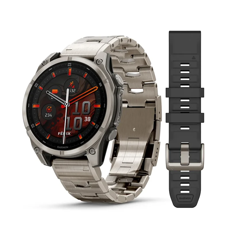 Garmin fēnix 8 AMOLED Sapphire Titanyum GPS Akıllı Saat - 47 mm