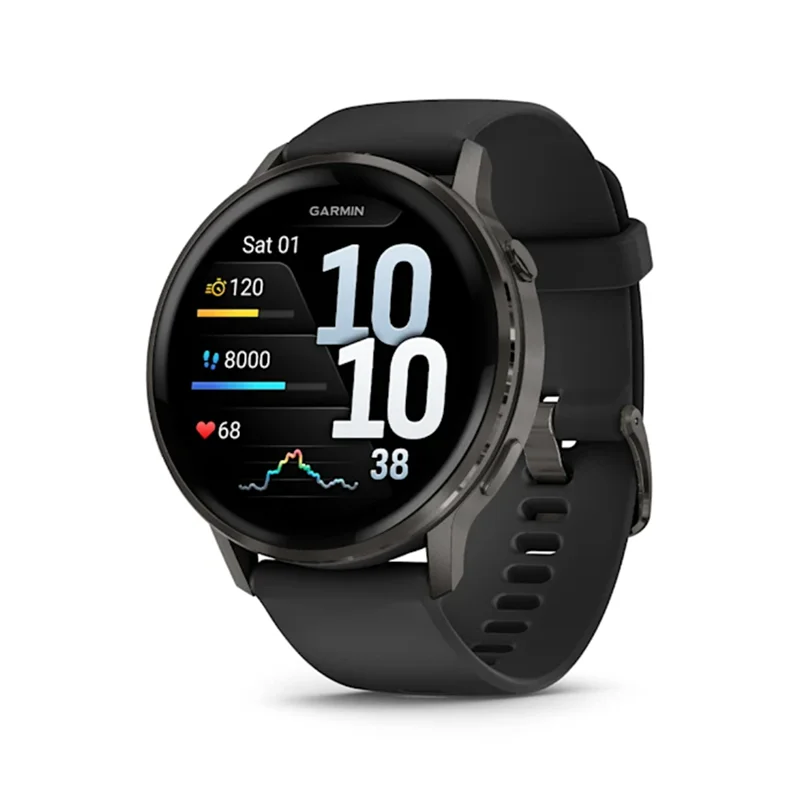 Garmin Venu 4 - 45mm Akıllı Saat - Siyah