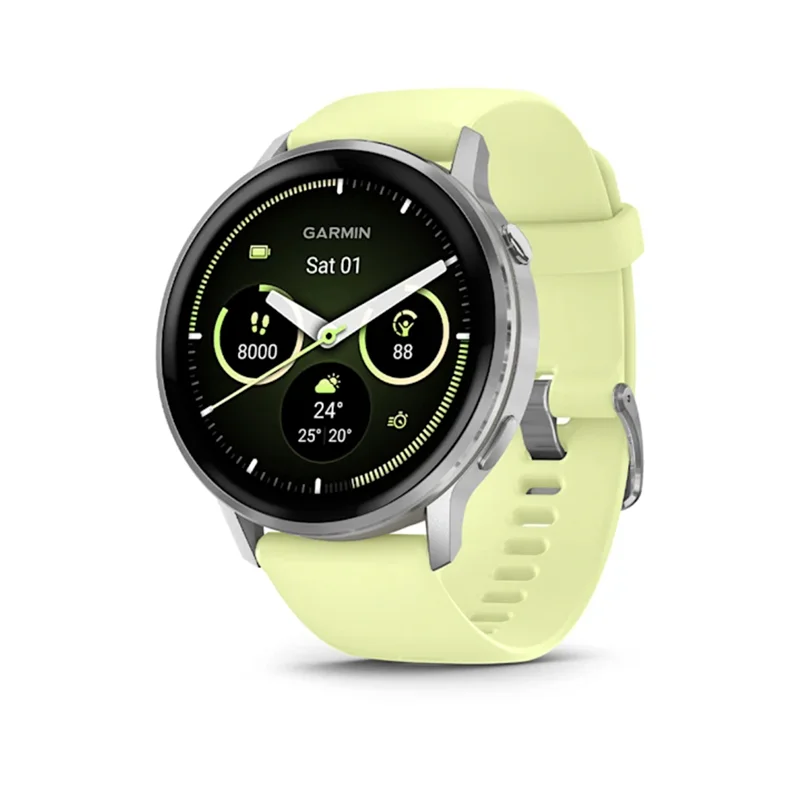 Garmin Venu 4 - 45mm Akıllı Saat - Gümüş Sarı