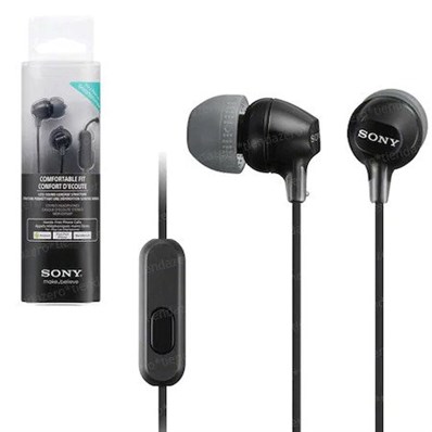 SONY MİKROFONLU SİLİKONLU KULAK İÇİ KULAKLIK MDREX