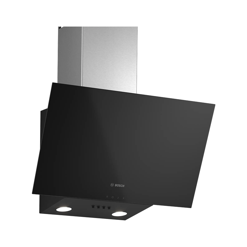 Bosch Serie 2 Siyah Cam Duvar Tipi Ankastre Davlumbaz