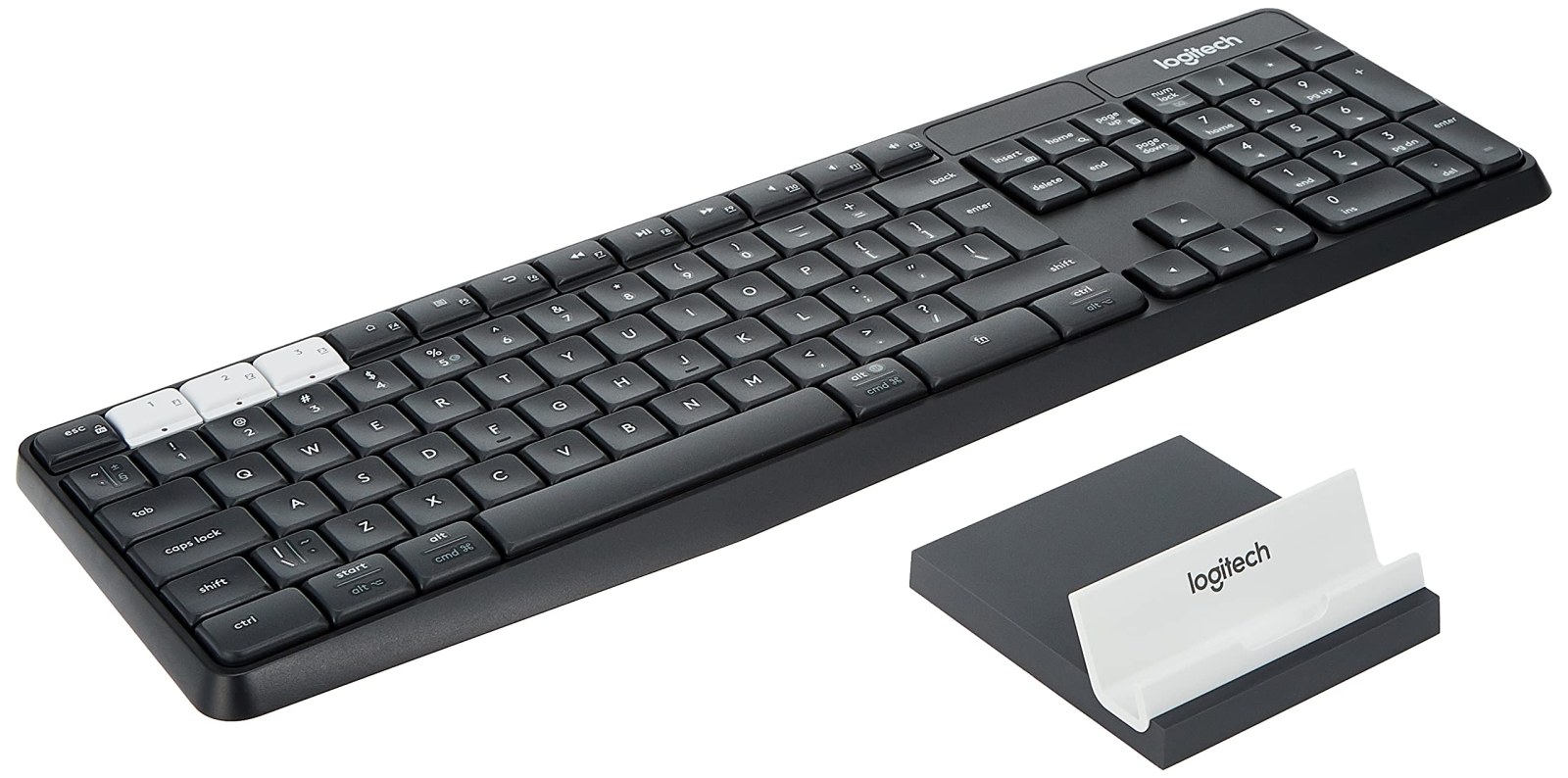 Logitech K375S Multi Device Беспроводная клавиатура с подставкой