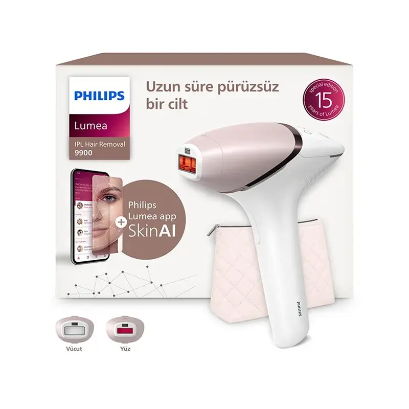 Philips Lumea 9900 Serisi IPL Tüy Alma Cihazı BRI950/02