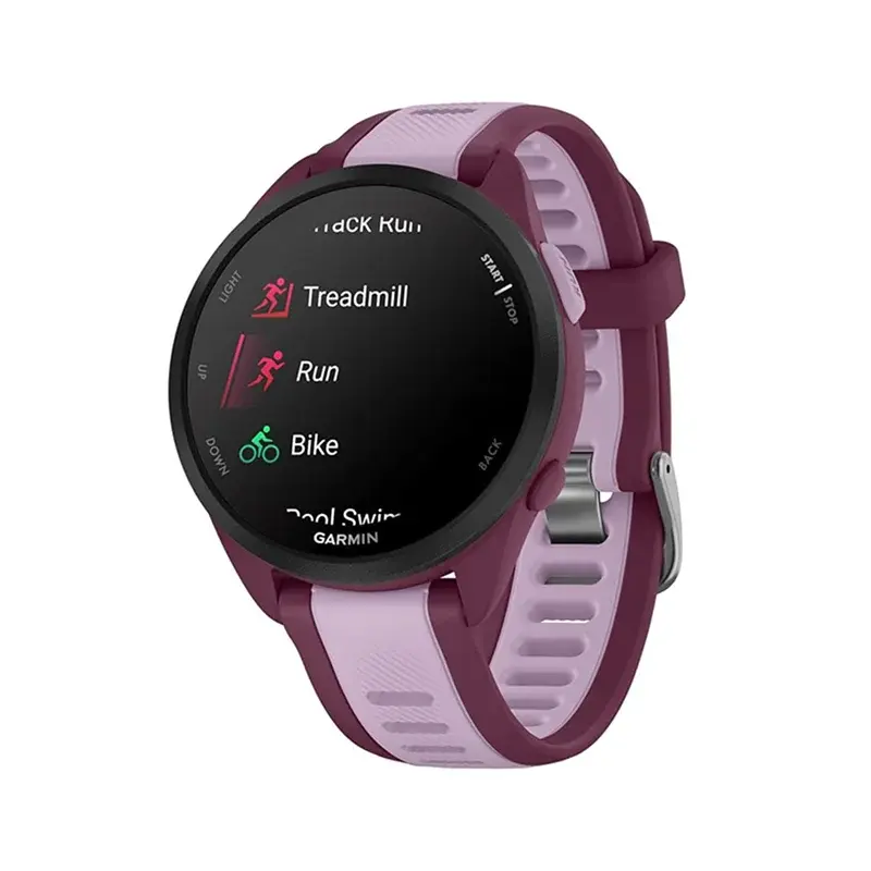 Garmin Forerunner 165 Music Koşu Saati - 43mm - Berry/Leylak