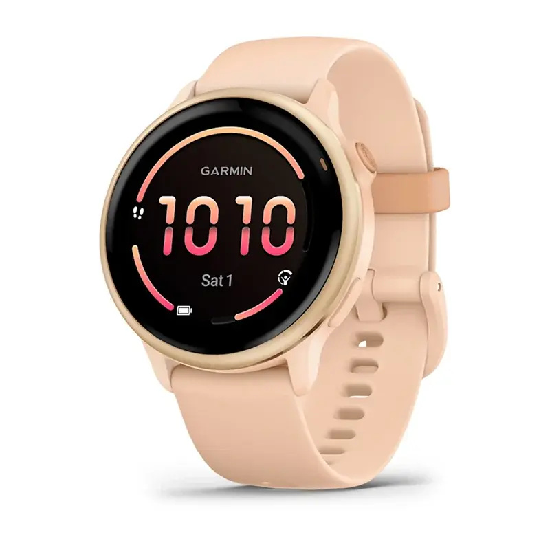 Garmin vívoactive® 6 Akıllı Saat - 42mm - Metalik Pembe