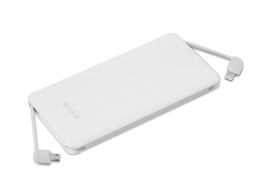 S-link IP-513 5000mAh Beyaz Powerbank