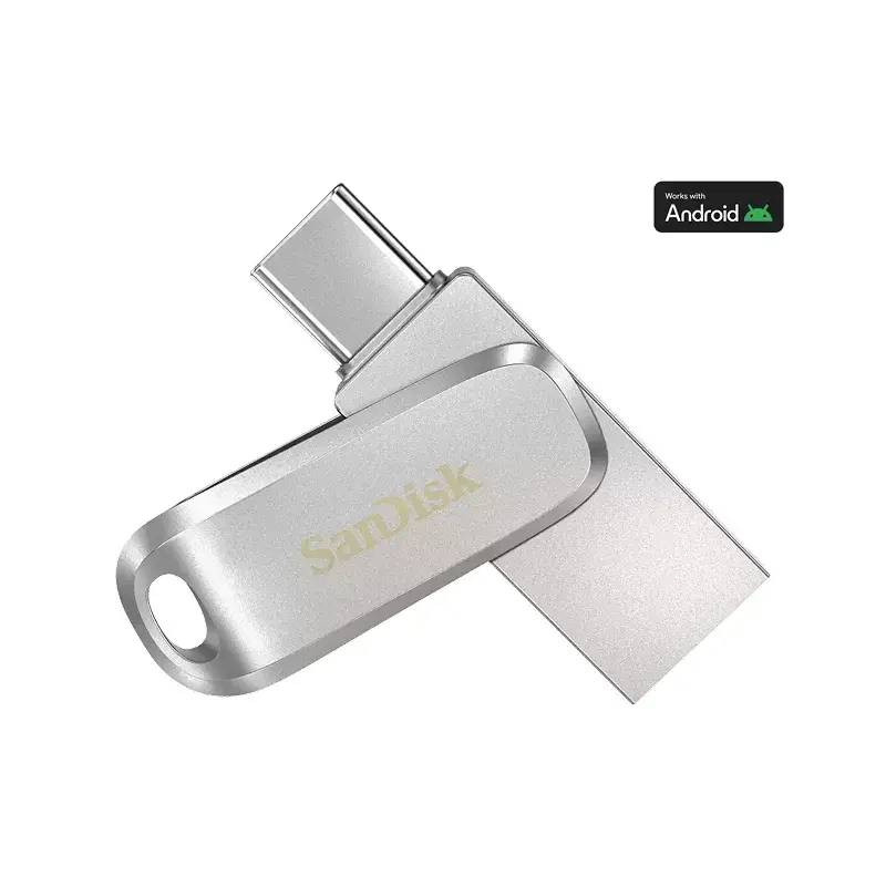 SanDisk Ultra Dual Drive Luxe USB & Type-C Bellek - 256 GB