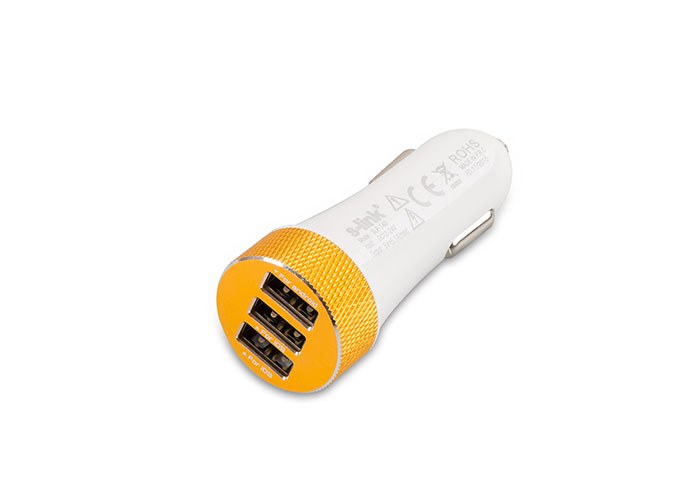 S-Link SLP-140 Автомобильное зарядное устройство с двумя USB-портами