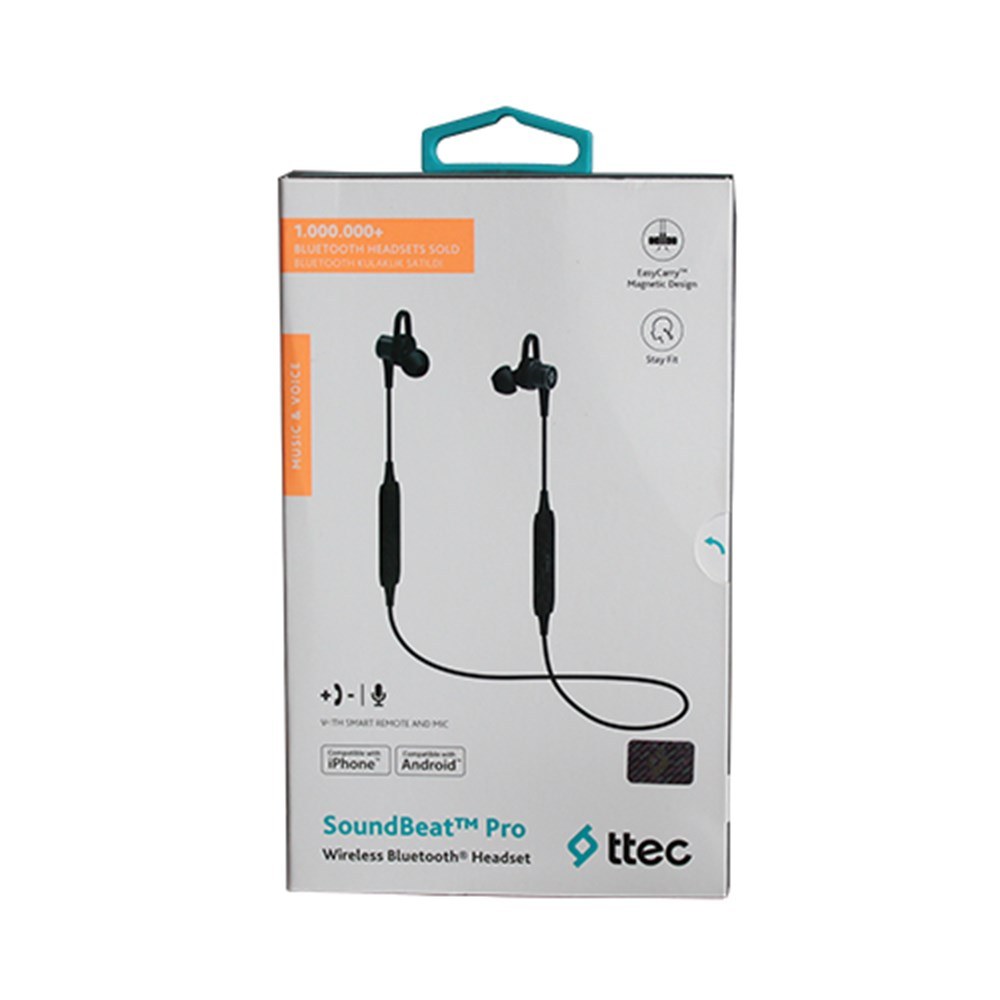 TTEC 2KM113UG SoundBeat Pro Magnetic Wireless Stereo Earphones