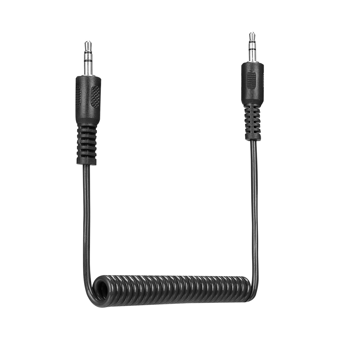 S-Link SL-SP1 1 m Black Spiral Stereo M/M Audio Cable