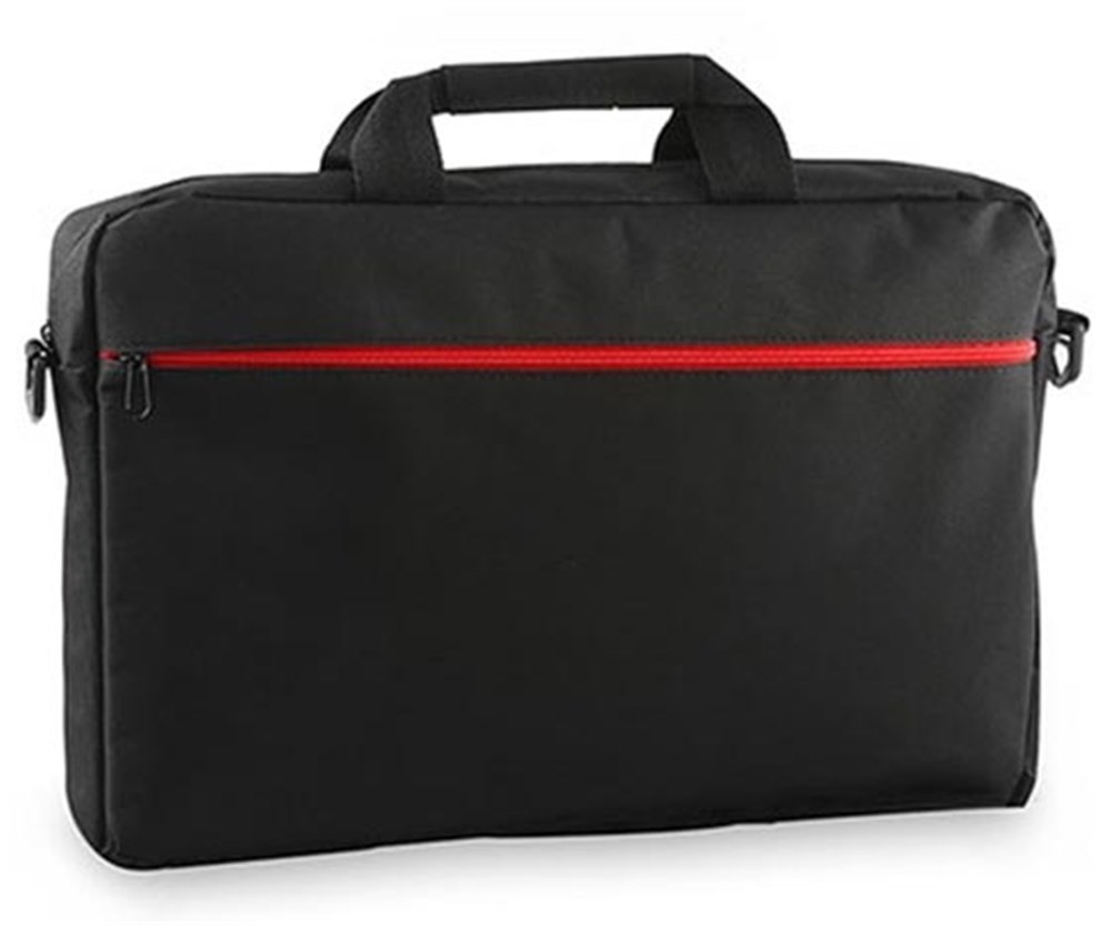 Snopy DR-650 15.6-Inch Laptop Bag, Black/Red