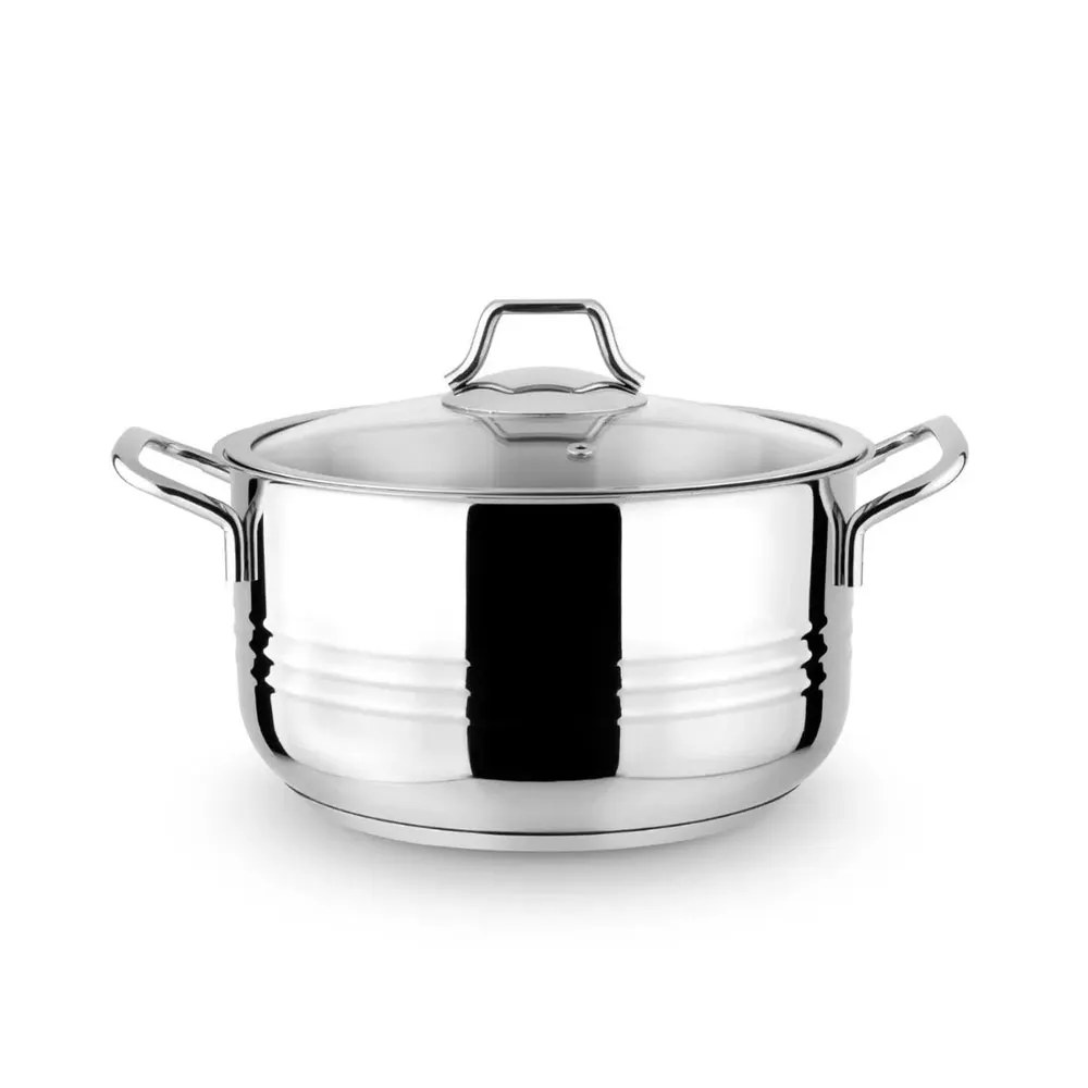 Lines S.1220 30 cm Deep Steel Pot