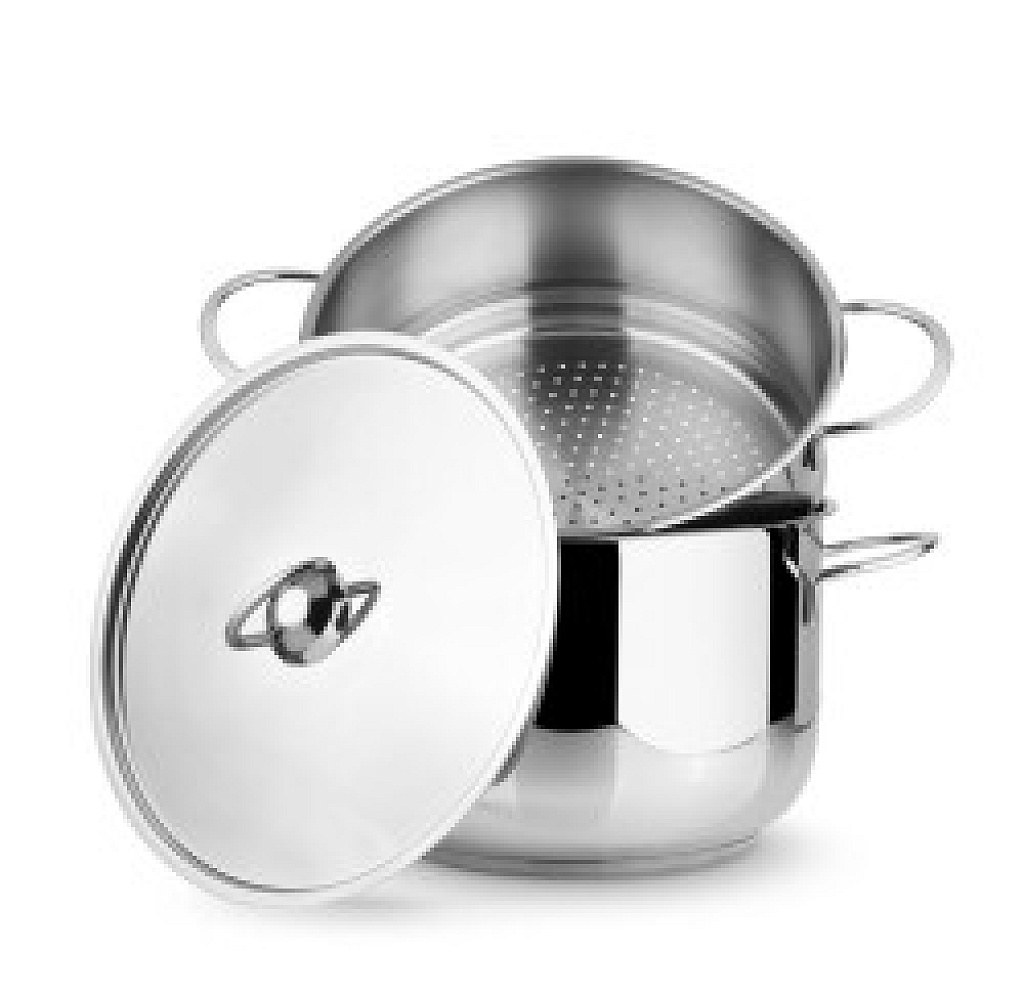 Lines S.2122 — стальная кастрюля для кускуса, 20 см