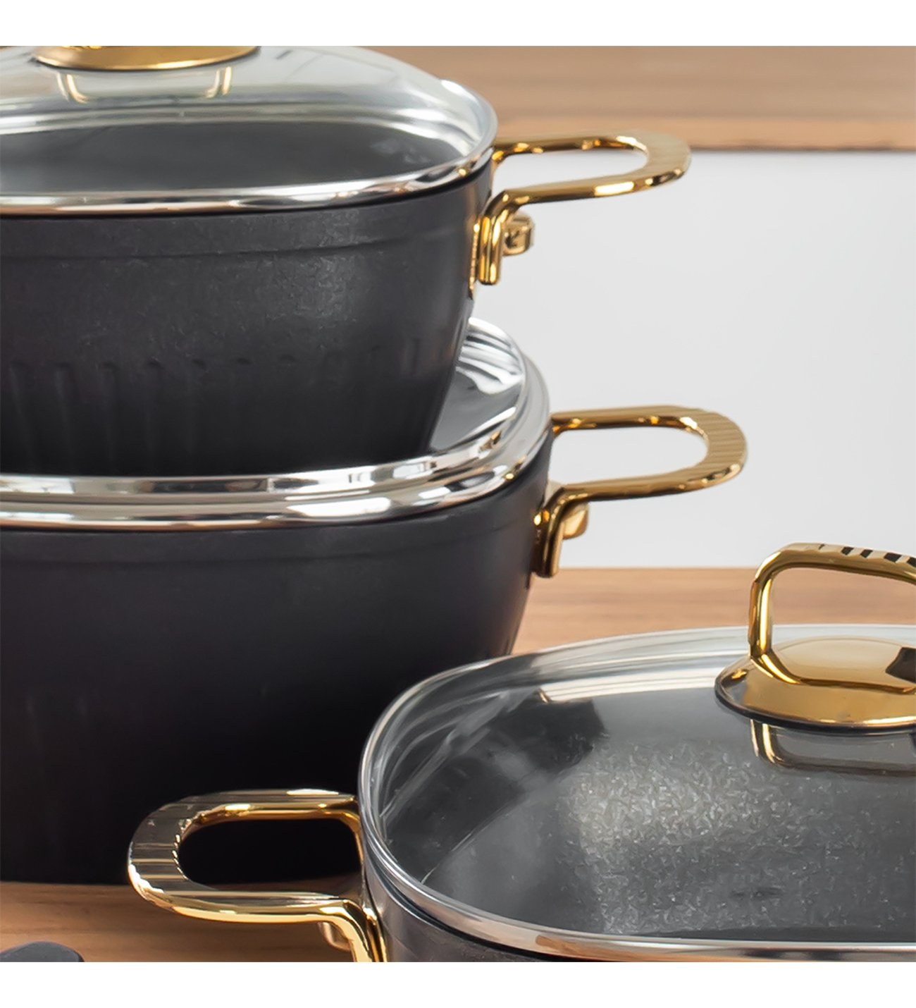 Lines Defne Kare 7-Piece Cookware Set