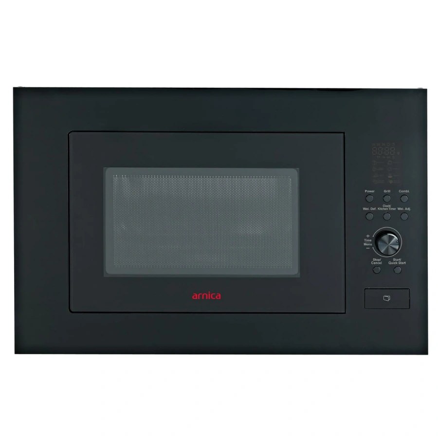 Arnica MW-A25BL Black 25 L Built-in Microwave Oven