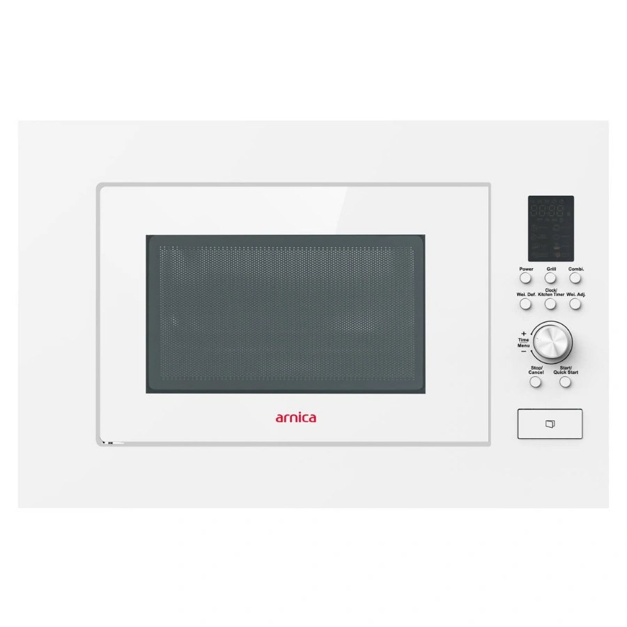 Arnica ANKASTRE MW-A25WL Built-In Microwave Oven, White, 25 L