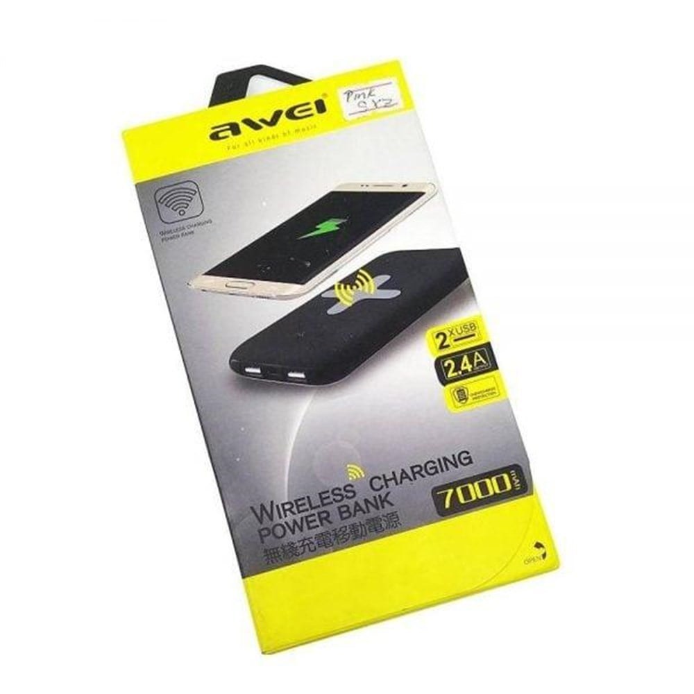 AWEI P98K 7000 mAh Wireless Charger and Power Bank