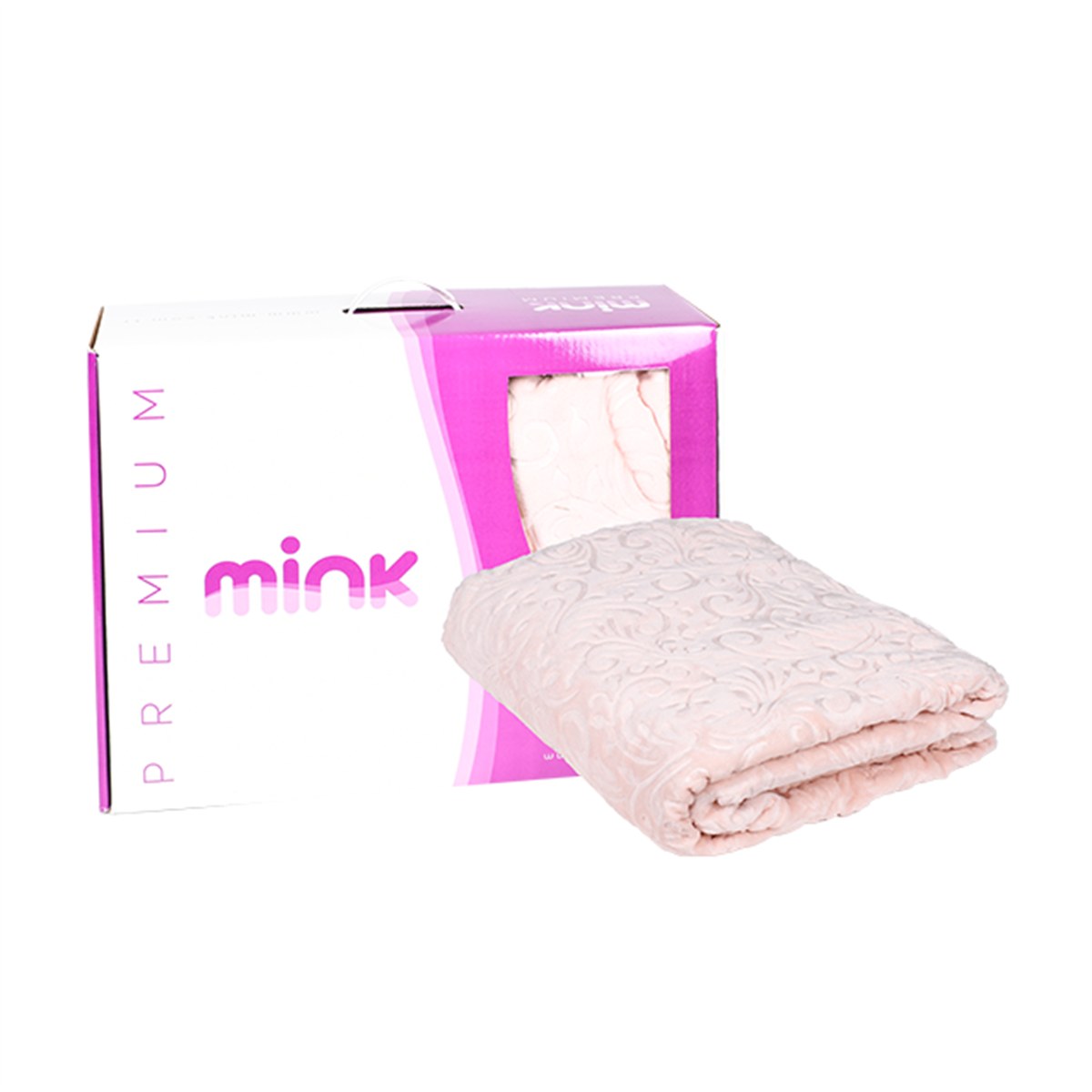 Mink Premium 220x240 cm Battaniye, Kutulu