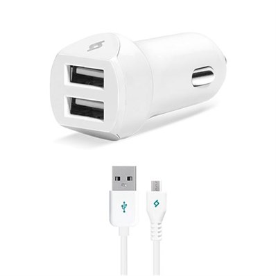 ARAÇ ŞARJERİ İKİLİ (2400MAH)