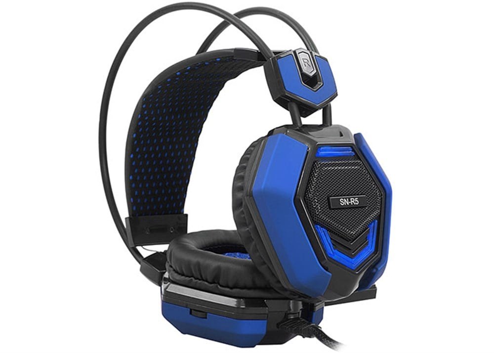 Rampage SN-R5X-CORE Black/Blue Gaming Headset+Mic.