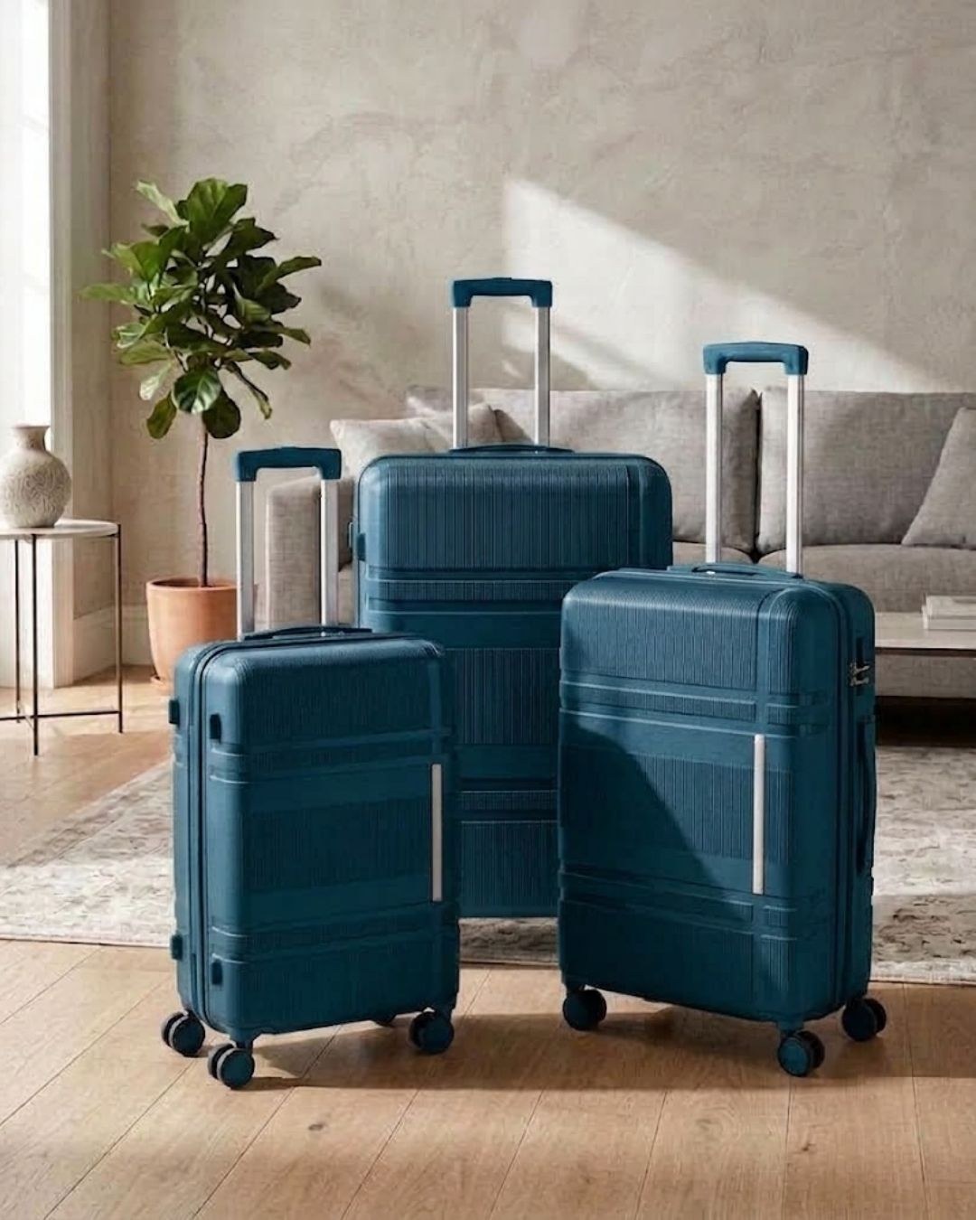 ETM 6939 PREMIUM 3-Piece Luggage Set 20+24+28