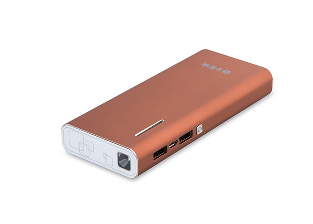 S-link IP-G13 13000mAh Kahverengi Powerbank