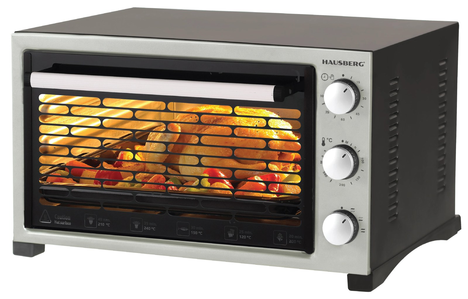 Hausberg HB9320 Elegant, электрическая мини-печь 38 л
