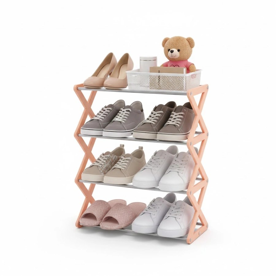 ETM 106 S.3548 57 cm 4-Tier Shoe Rack