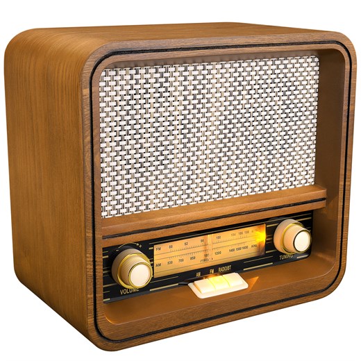 Mikado Nostalgia MN-R70 5W*2 FM Radyo+Bluetooth Destekli Müzik Kutusu