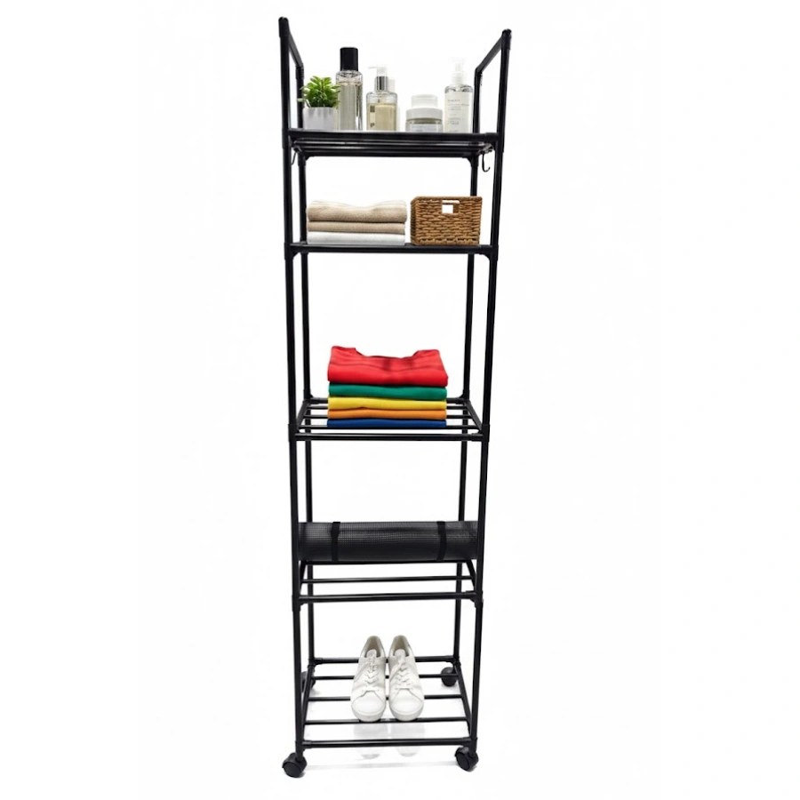 ETM YH9909-5 5-Compartment Multifunctional Kitchen Shelf