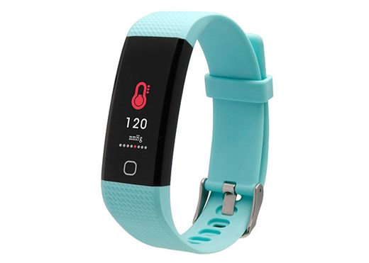 Everest FIT MATE W24 Bluetooth Kanbasıncı,Kalpatışı,Kalori Ölçer Mavi Akıllı Bileklik
