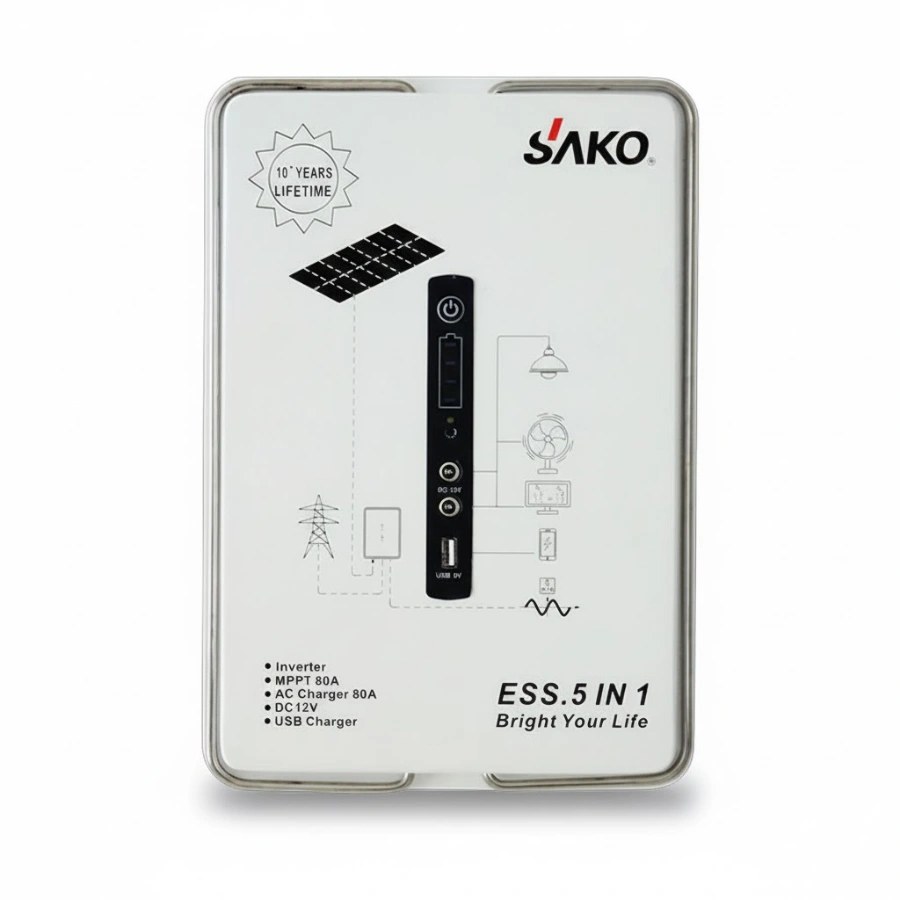 SAKO ESS.5 IN 1 S.3470 1000 W 2000 Wh Portable Power Station
