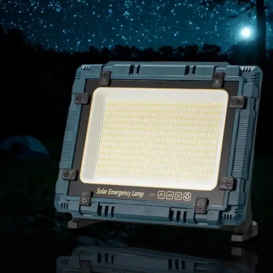 ETM 18659 Solar LED Camping Light 800W