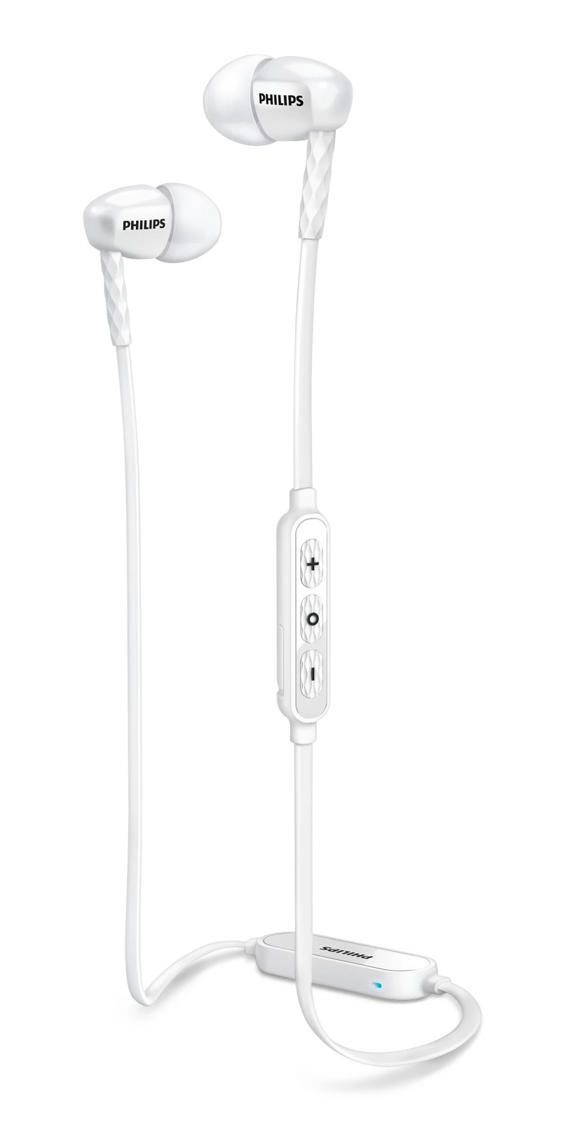 Philips SHB5850WT — белые внутриканальные Bluetooth-наушники