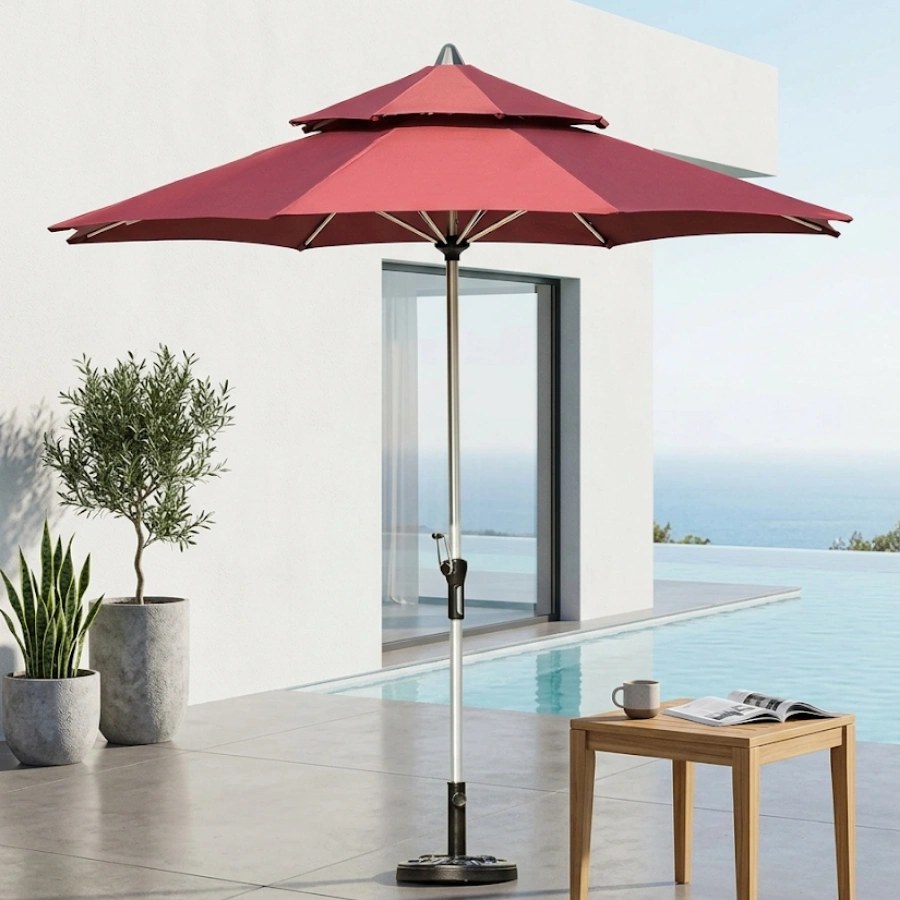 2.7M Aluminium Column Umbrella S.3679