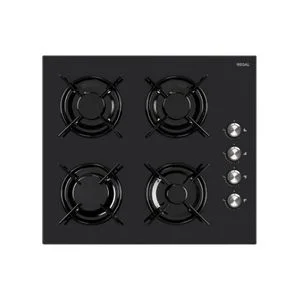 REGAL AO 6041 SC SİYAH CAM ANK.OCAK