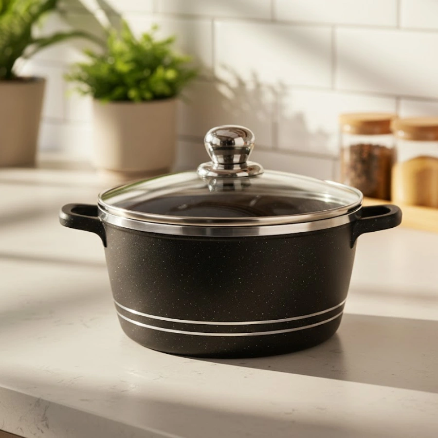 ROYAL DESSINI 28CM TEFLON GUVEC TENCERE