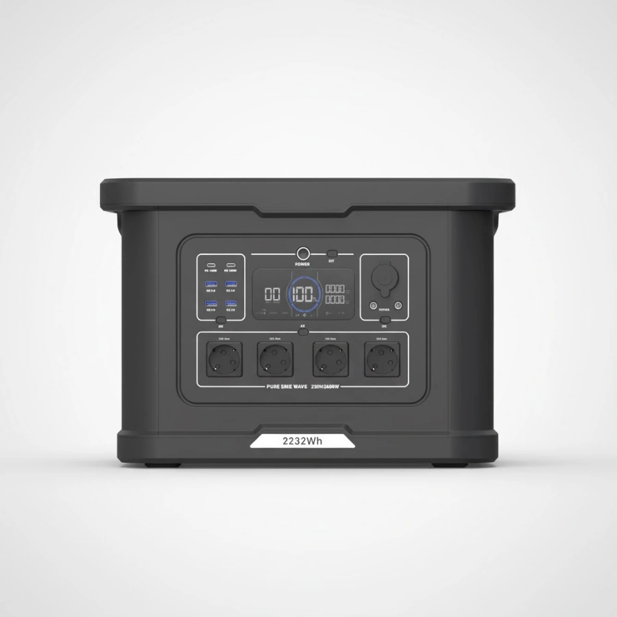 SLR S024 2232 Wh LiFePO4 Portable Power Station
