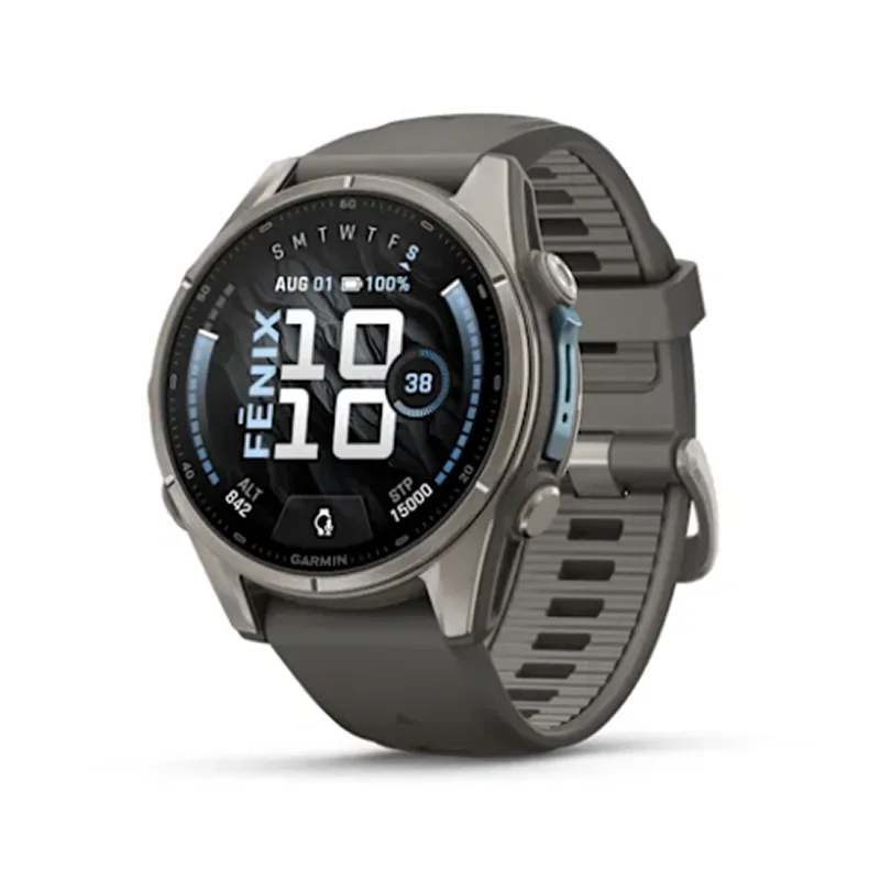 Garmin fēnix 9 43mm AMOLED Sapphire Titanyum Akıllı Saat