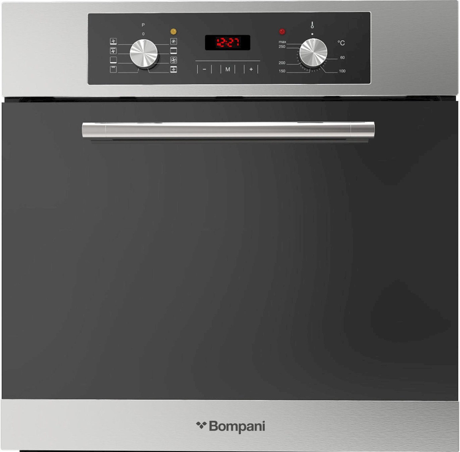 Bompani BO 243 OG Skyline Ankastre Fırın 60 L Inox-Siyah