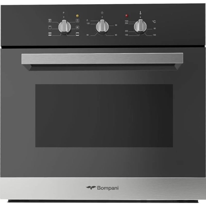 Bompani BO 247 SL Italia Ankastre Fırın 60 L Siyah