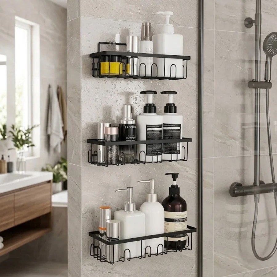 ETM A-002 3-Tier Bathroom Shelf