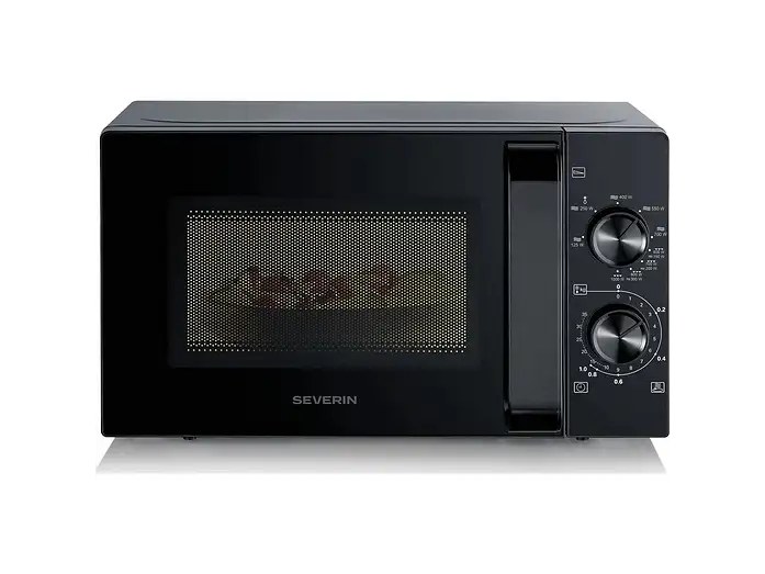 Severin MW 7792, микроволновая печь с грилем, 20 л, 700 Вт, матовая чёрная
