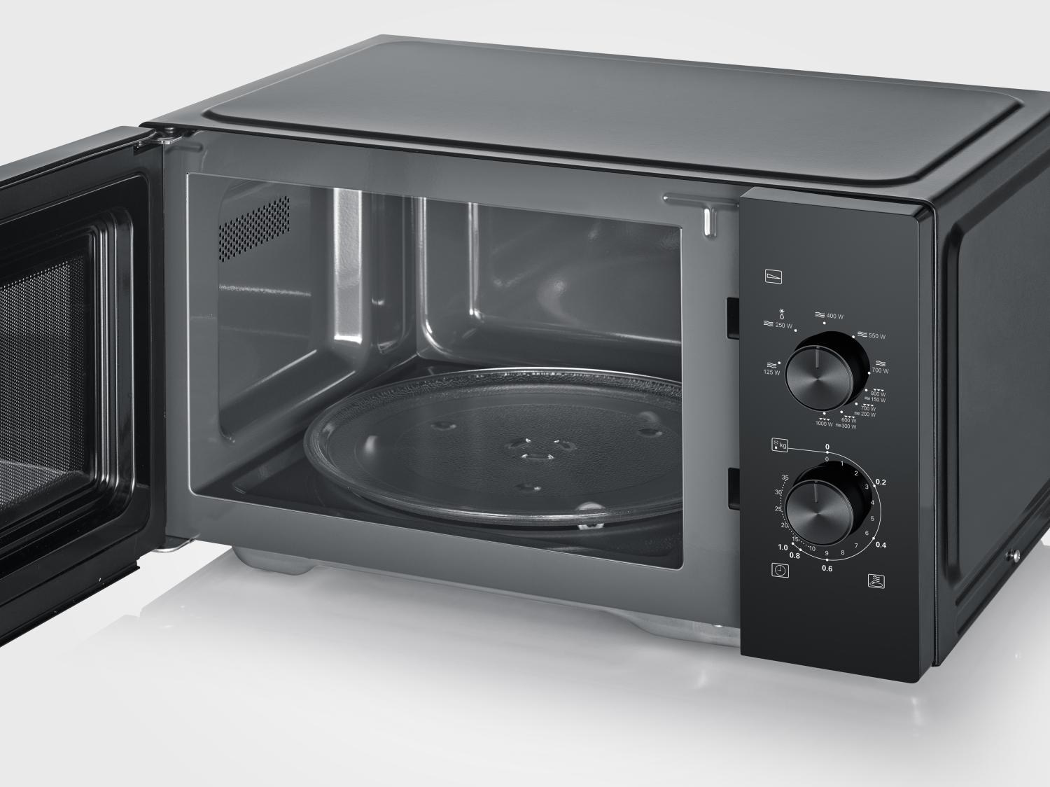 Severin MW 7792 20 L 700 W Mikrodalga + Grill Fırın Mat Siyah