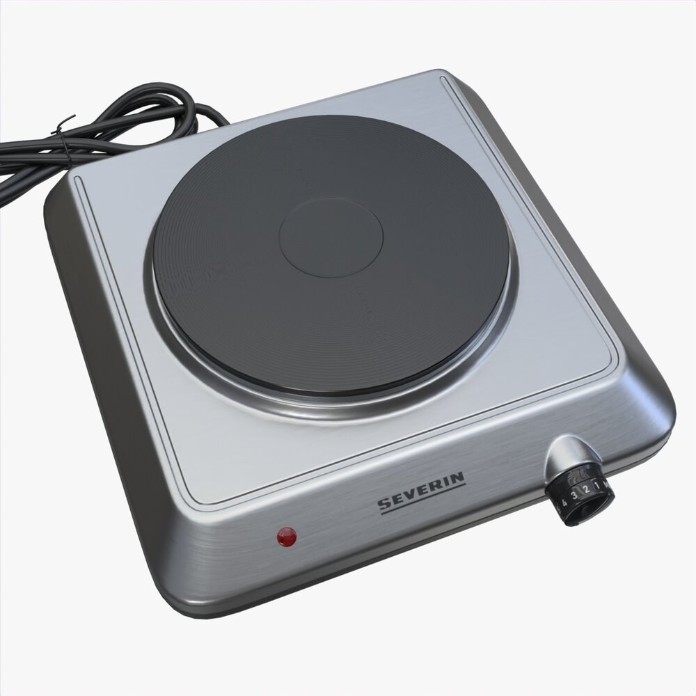 Severin KP 1092 Elektrikli Ocak Paslanmaz Çelik 18,5 cm 1500 W