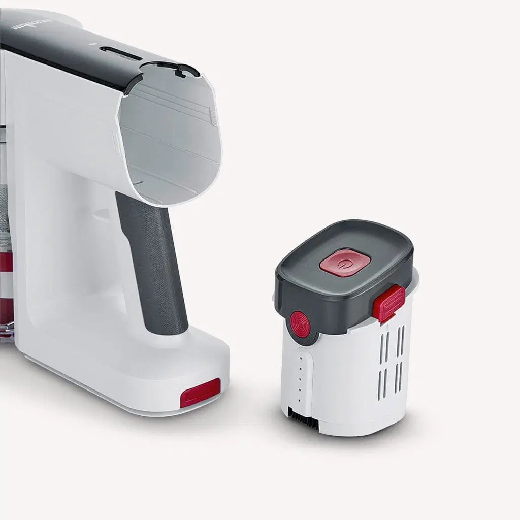 Severin HV 7166 Kablosuz Dikey ve El Süpürgesi 400 W Kırmızı-Beyaz
