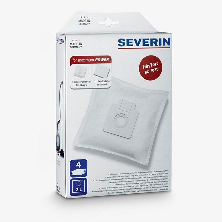 Severin SB7211 Torba ve Filtre Seti BC7035 Uyumlu